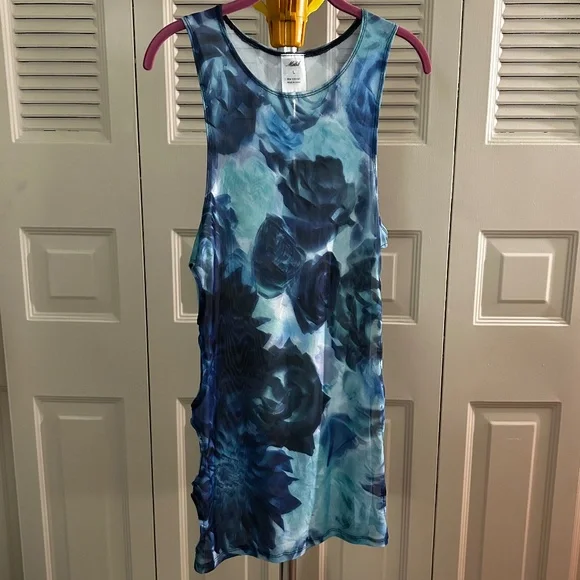 blue dress motel rocks 2XL-6XL) Plus Size Korean Mock 2 Piece Short Sleeve Dress (Extra Big –  Pluspreorder main image 0